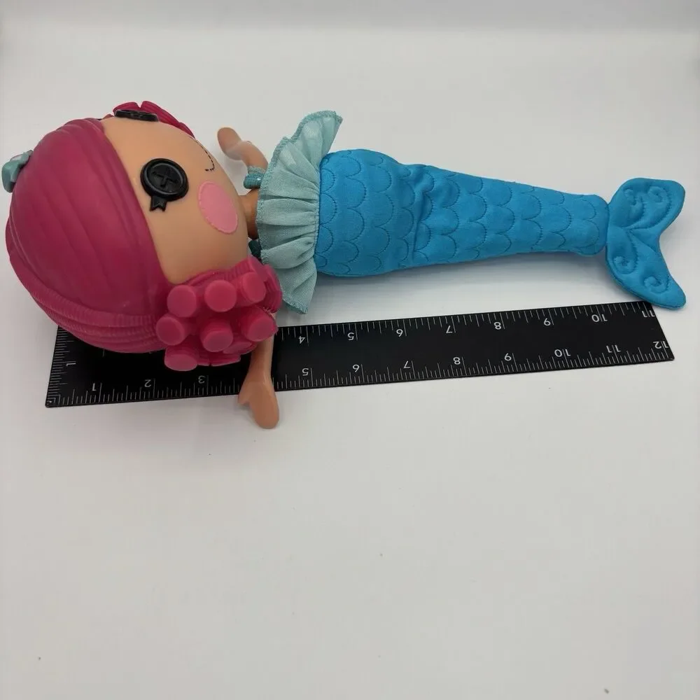 Lalaloopsy Coral Sea Shells 12” Full Size Doll Pink Hair Mermaid Outfit Sew